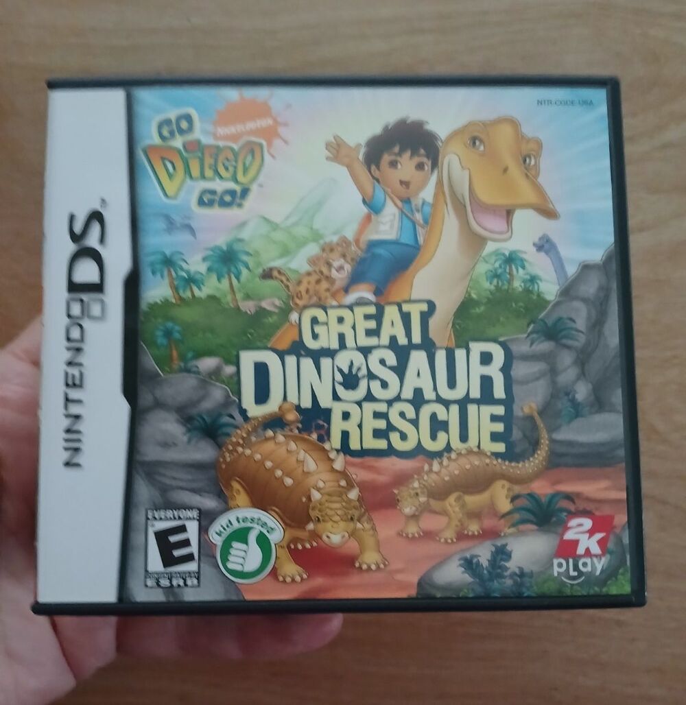 Go Diego Go! Great Dinosaur Rescue Nintendo DS Game